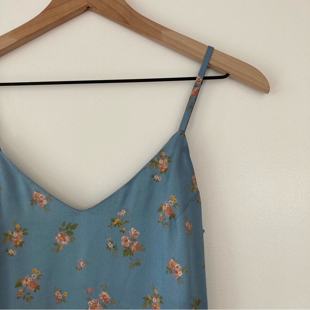 Reformation Britten silk midi dress